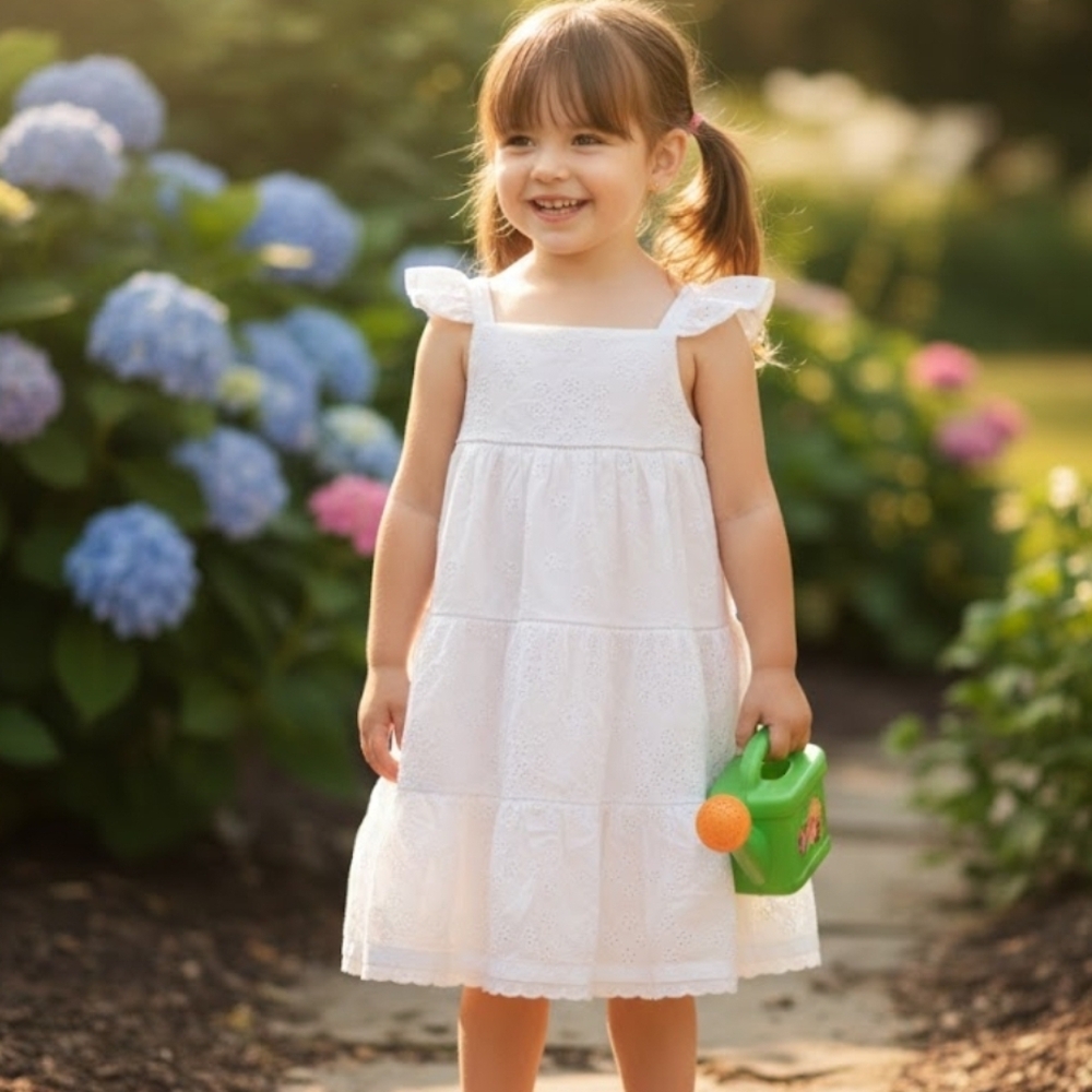 Tommy Bahama White Kids Dress Size 4